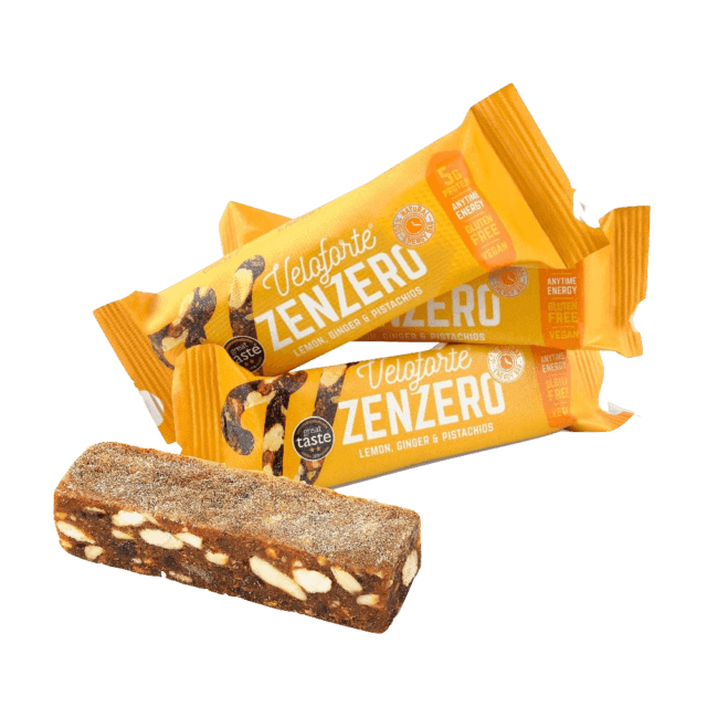 Zanzero Energy Bard - Lemon, Ginger & Pistachios