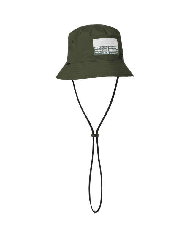 Pas Normals Studios T.K.O. Off-Race Shield Bucket Hat, Disco Cycle Bern