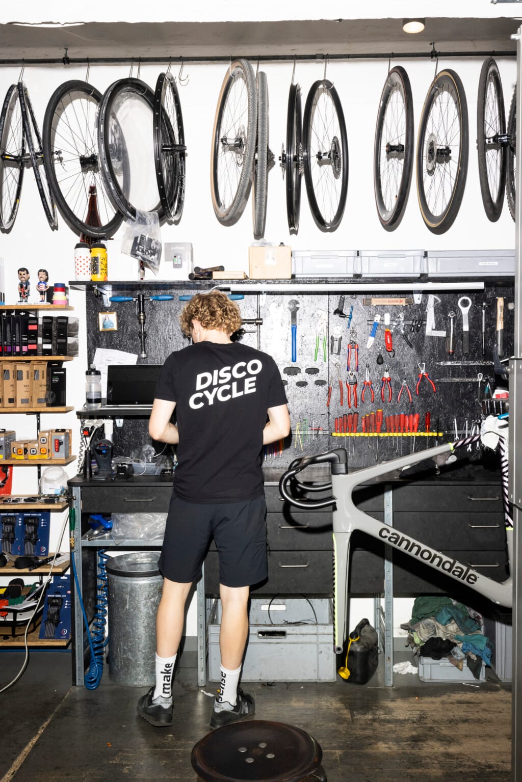 Werkstat Fahrradgeschäft disco cycle Bern