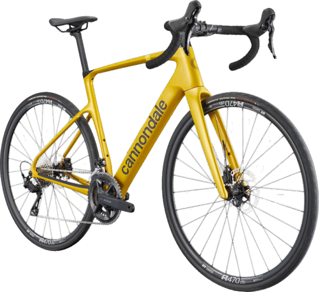 Cannondale Synapse Carbon 5 in phoenix yellow
