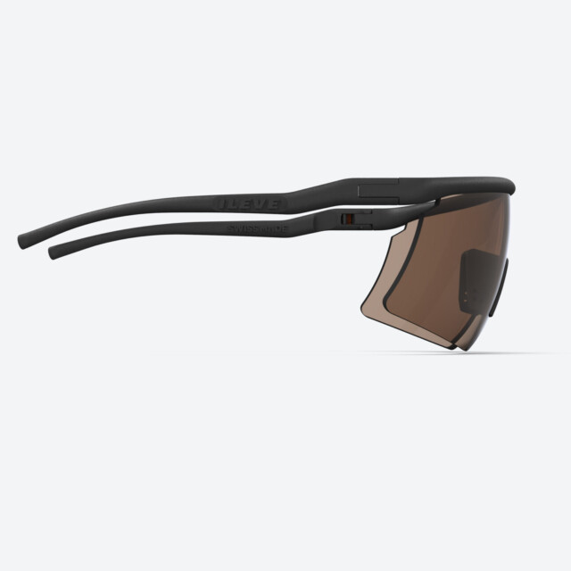 Ileve Glasses black Photochromic, Rennradzubehör, Brille made in Switzerland, Disco Cycle Bern