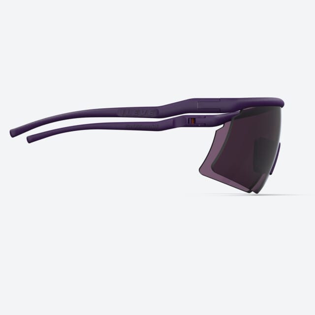 Ileve Glasses purple, Rennradzubehör, Brille made in Switzerland, Disco Cycle Bern