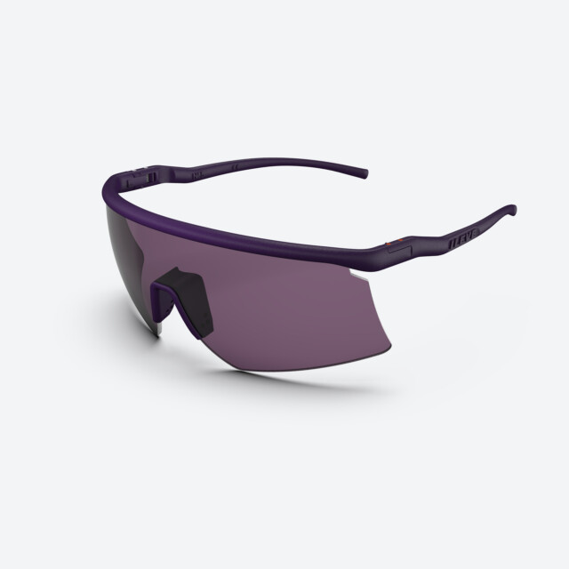 Ileve Glasses purple, Rennradzubehör, Brille made in Switzerland, Disco Cycle Bern