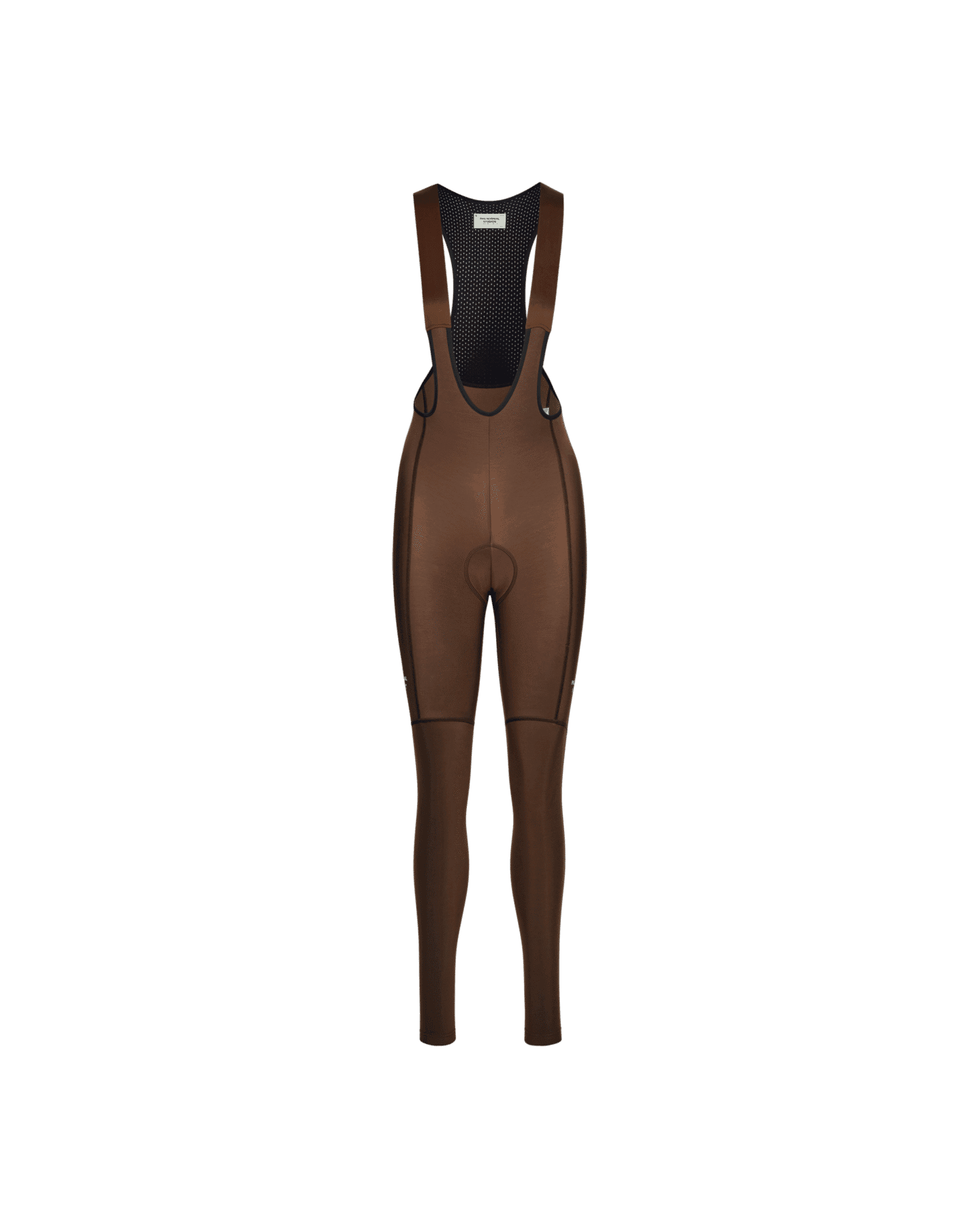 Womens Essential Long Bib_Light Brown_Front