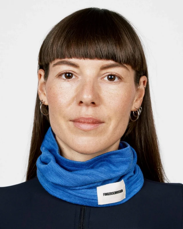 #TUBE SCARF BLUE her