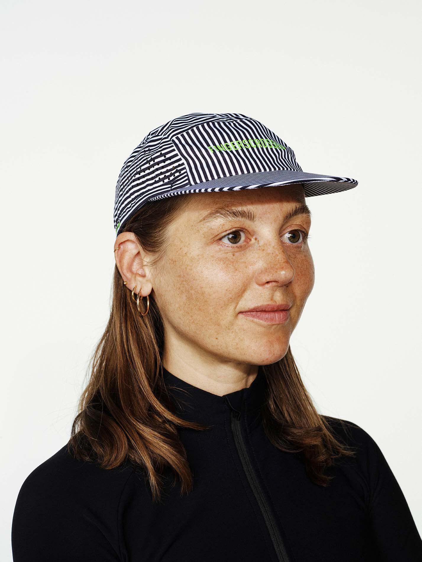 #CAP SUPER LIGHT STRIPES - BLACK / WHITE – Bild 3