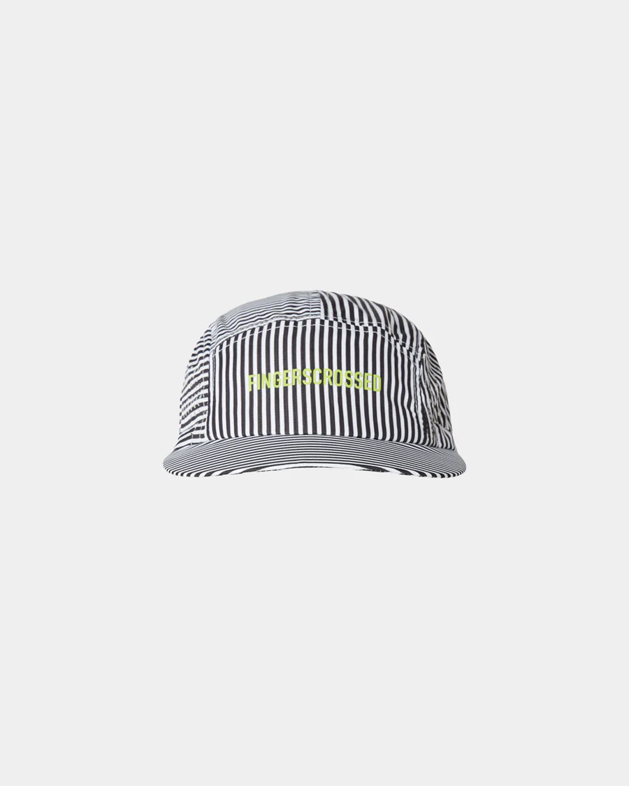 #CAP SUPER LIGHT STRIPES - BLACK / WHITE – Bild 2
