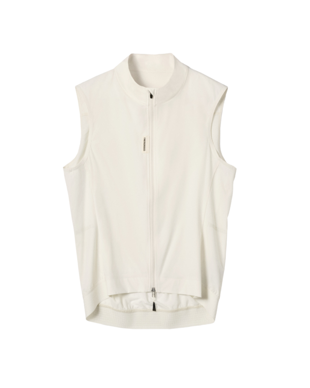 #ROAD WIND VEST WOMEN ANTIQUE CREAM